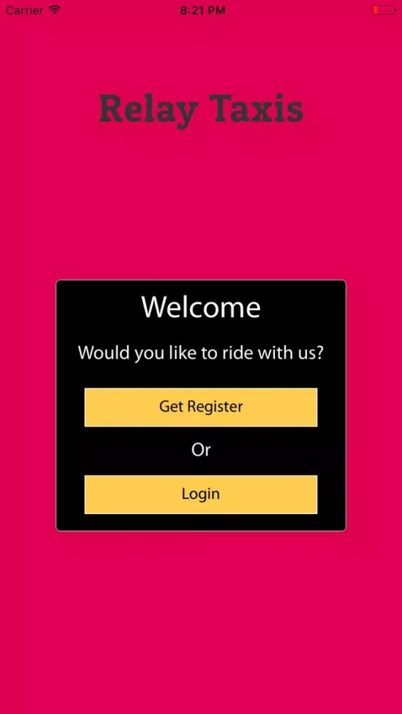 Relay Taxis Ekran Görüntüleri