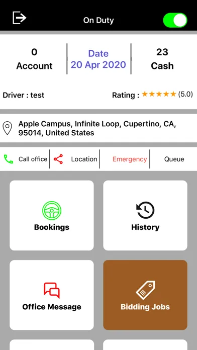 تصاویر TBMS Driver - Taxi system