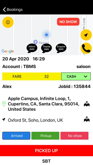 تصاویر TBMS Driver - Taxi system