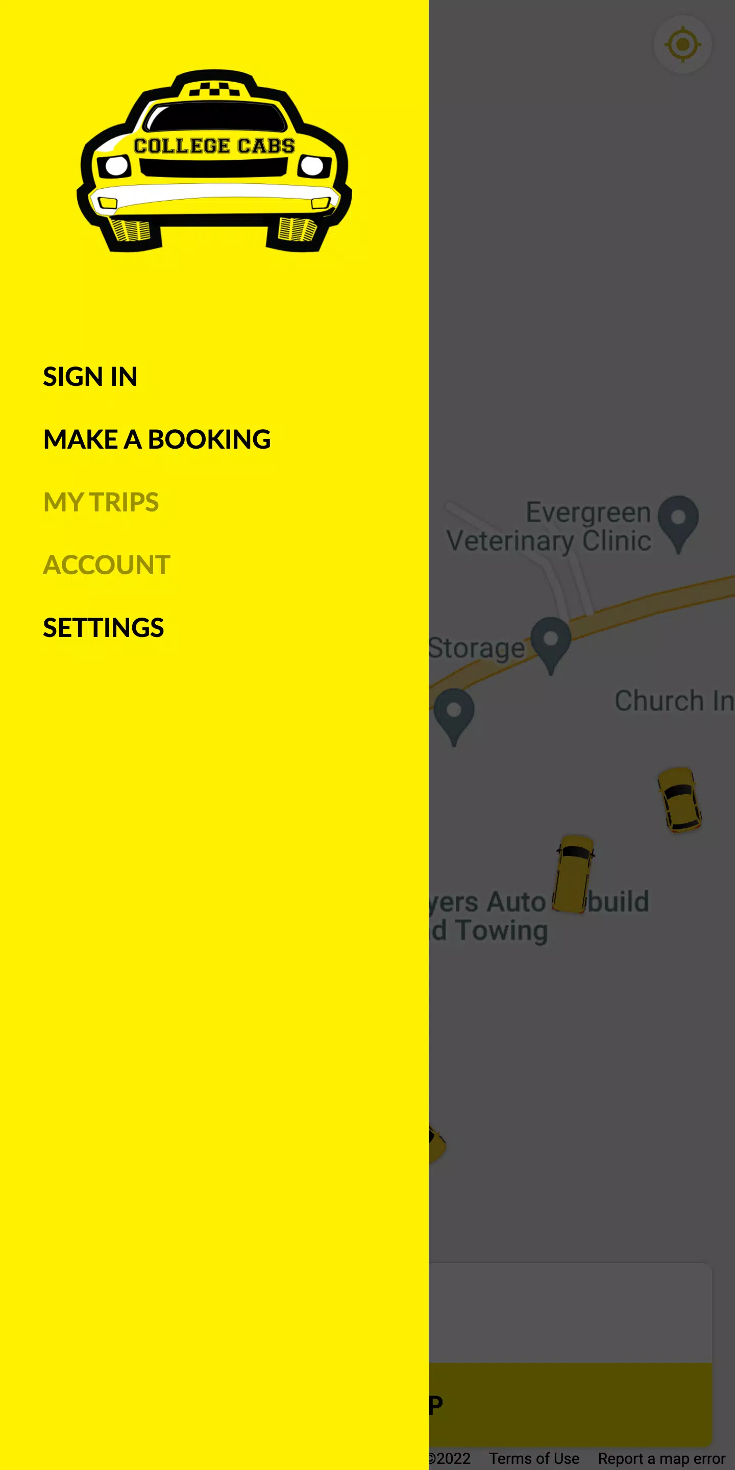 College Cabs Pullman Screenshots1