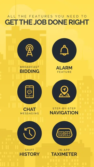 Screenshot di TaxiCaller - driver