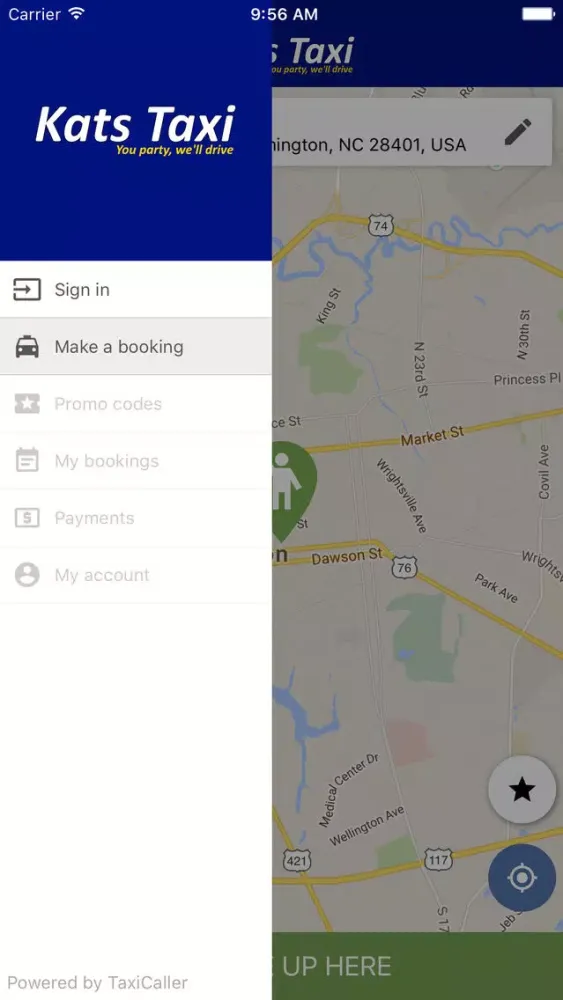 Kats Taxi سکرین شاٹس