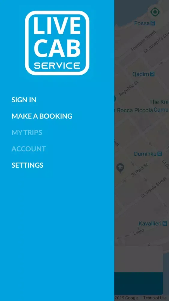 LIVE CAB Service スクリーンショット