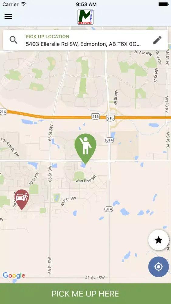 METRO AIRPORT TAXI应用截图