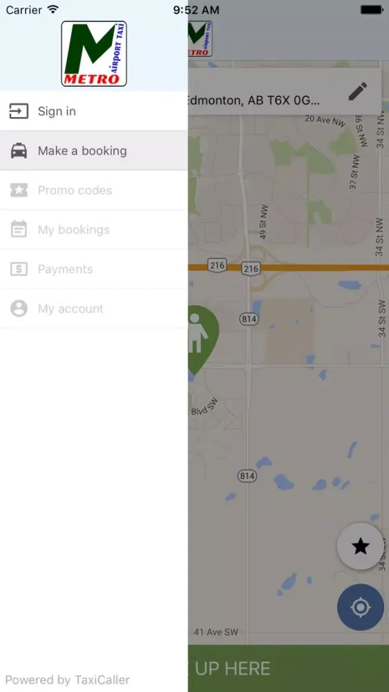 METRO AIRPORT TAXI应用截图