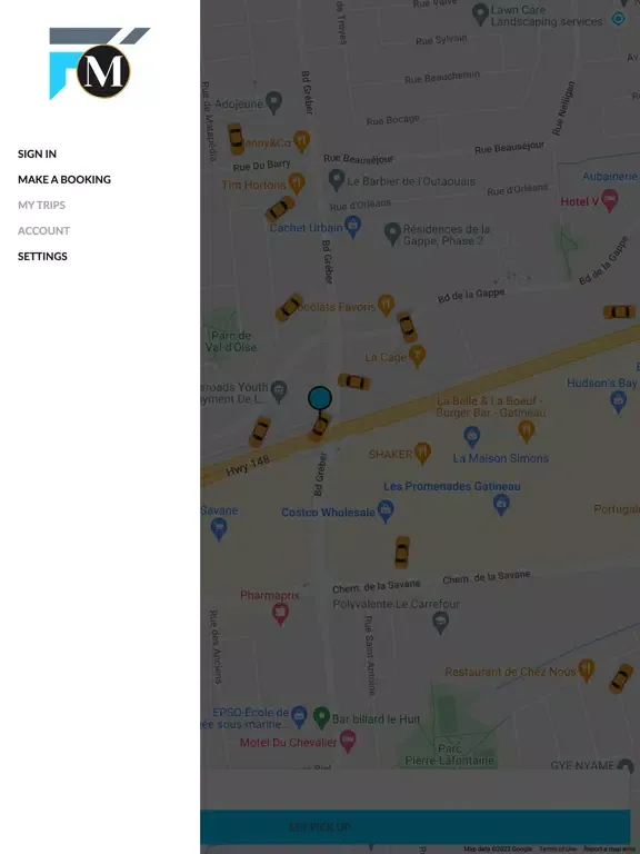 Zrzuty ekranu MonTaxi Service iPad 