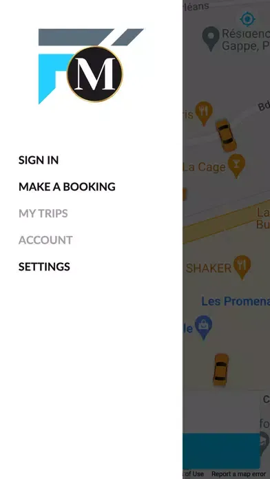 Zrzuty ekranu MonTaxi Service