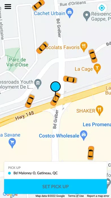 Zrzuty ekranu MonTaxi Service