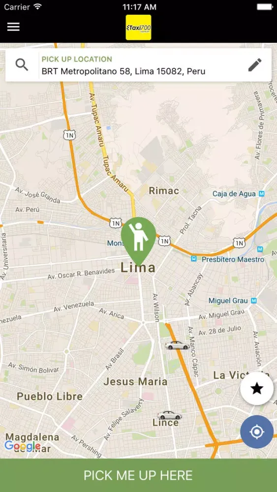 Taxi 700 - App gratuita Screenshots