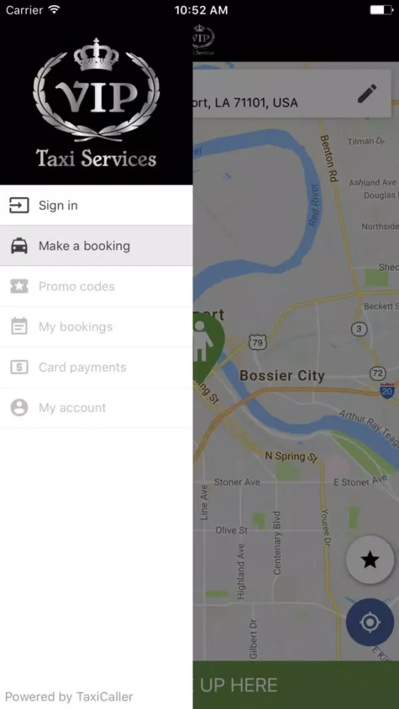 Capturas de pantalla de VIP Taxi Services