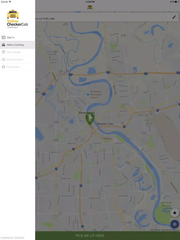 Yellow Checker Cab Shreveport iPad  Ekran Görüntüleri