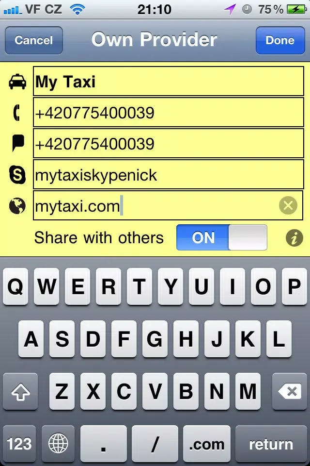 تصاویر Taxican. SMS, Skype & Phone taxi booking.