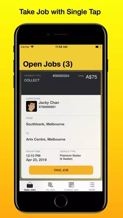 TAXI CHARGE - Get Taxi Jobs Screenshots