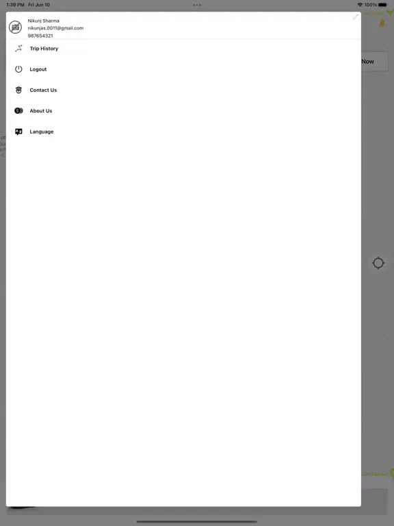 TaxiClub Panama iPad  Screenshots