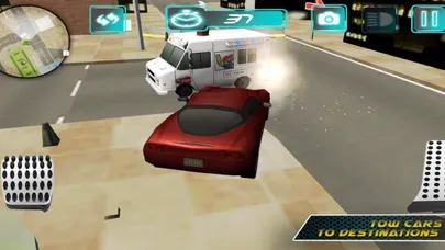 Red Car City Tran Sim應用截圖