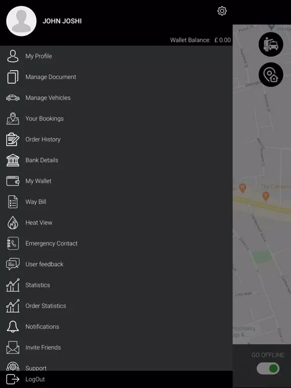 Taxido Driver iPad  Screenshots