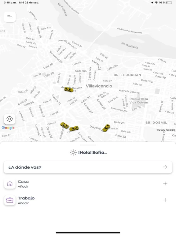 Скриншоты Taxi Estrella iPad 