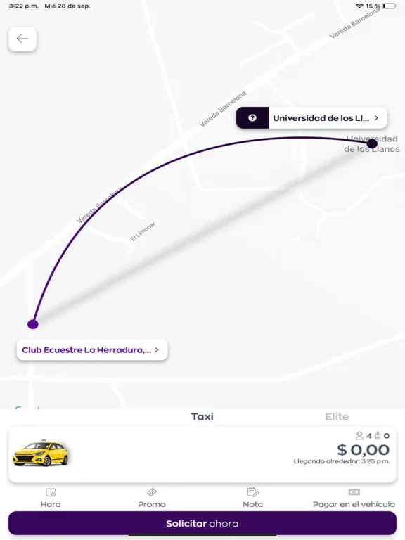 Скриншоты Taxi Estrella iPad 