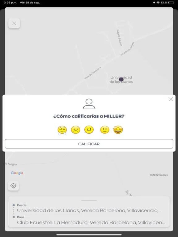 Скриншоты Taxi Estrella iPad 