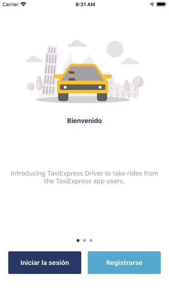 Capturas de pantalla de Taxi Express - Conductor