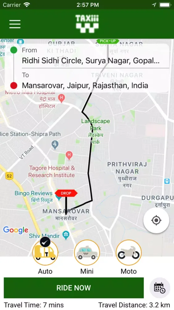 Screenshot di Taxiiirider