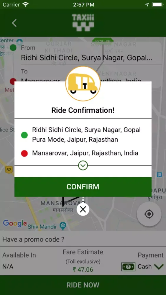 Screenshot di Taxiiirider