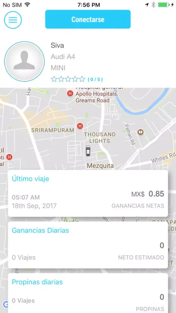 Capturas de tela do Taxi Life Partner