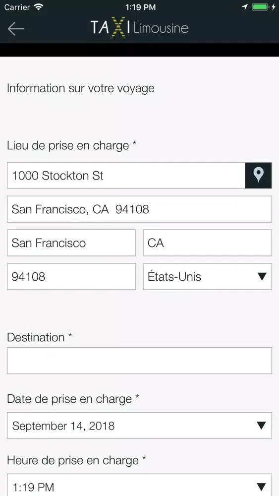 Taxi Limousine Agde سکرین شاٹس