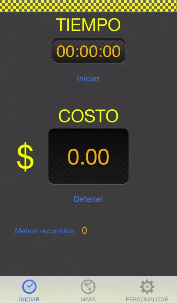 Tangkapan skrin Taxímetro App Free