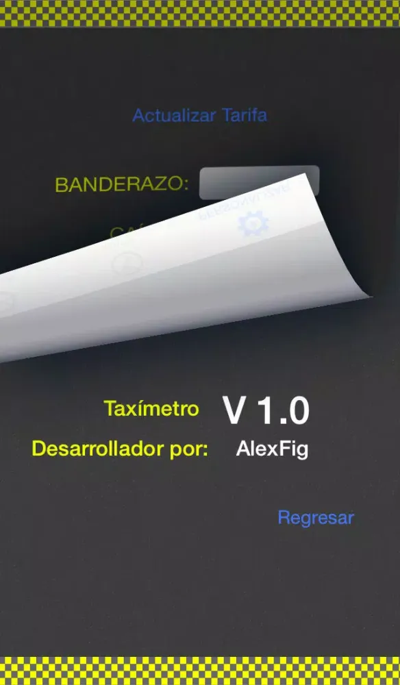 Tangkapan skrin Taxímetro App Free