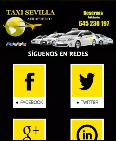 Zrzuty ekranu SEVILLA AIRPORT TAXI