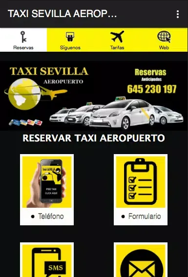 Zrzuty ekranu SEVILLA AIRPORT TAXI