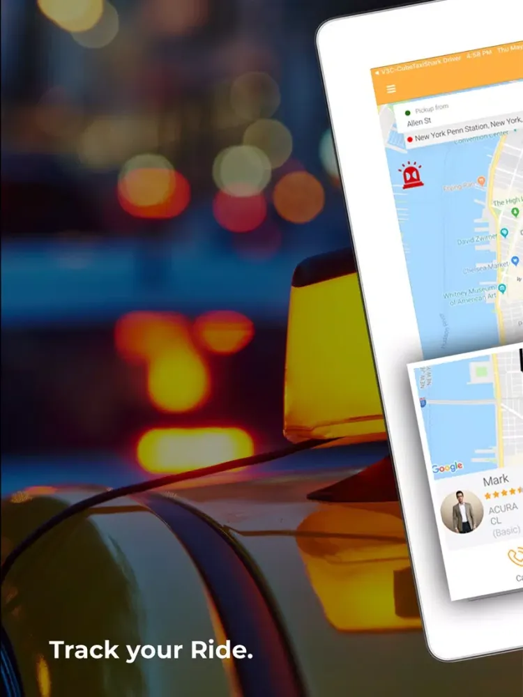 صور V3Taxi Rider iPad 