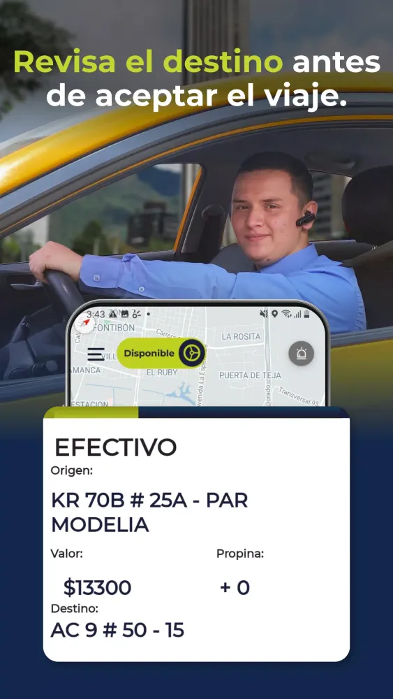 Taxis Libres App Conductor سکرین شاٹس
