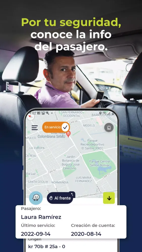 Taxis Libres App Conductor سکرین شاٹس
