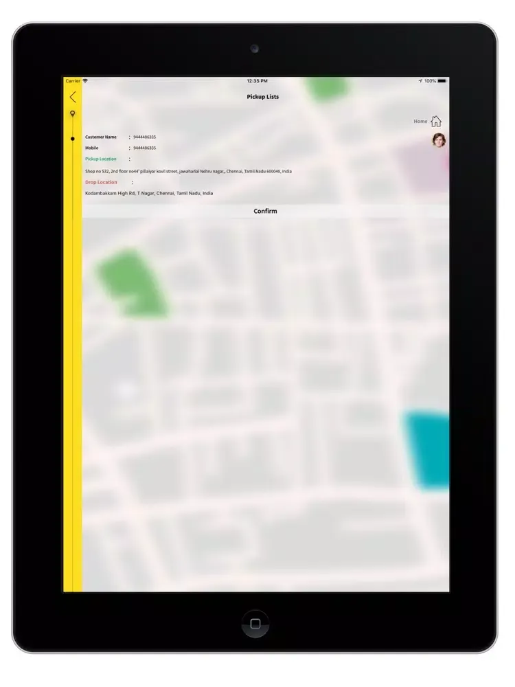 Screenshot di TaxiSoftR Driver iPad 