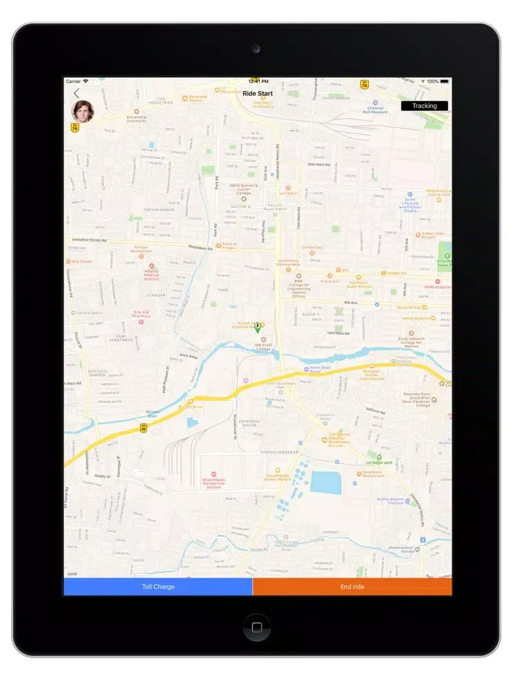 Screenshot di TaxiSoftR Driver iPad 