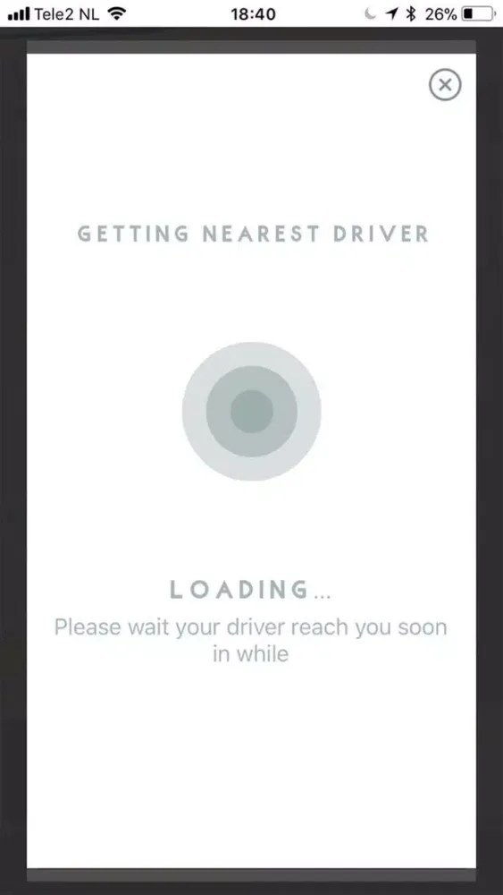 TaxiUapp Ekran Görüntüleri