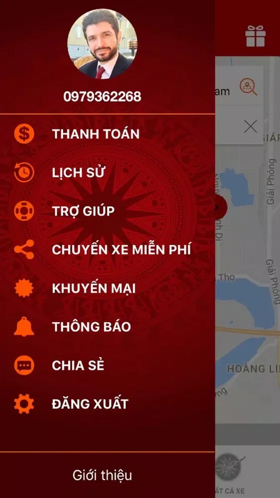Zrzuty ekranu Taxi Việt - Taxi Phú Thọ