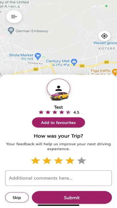 Скриншоты Taxiye Passenger