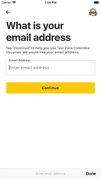 Captures d'écran de Taxi Zone Pasajeros