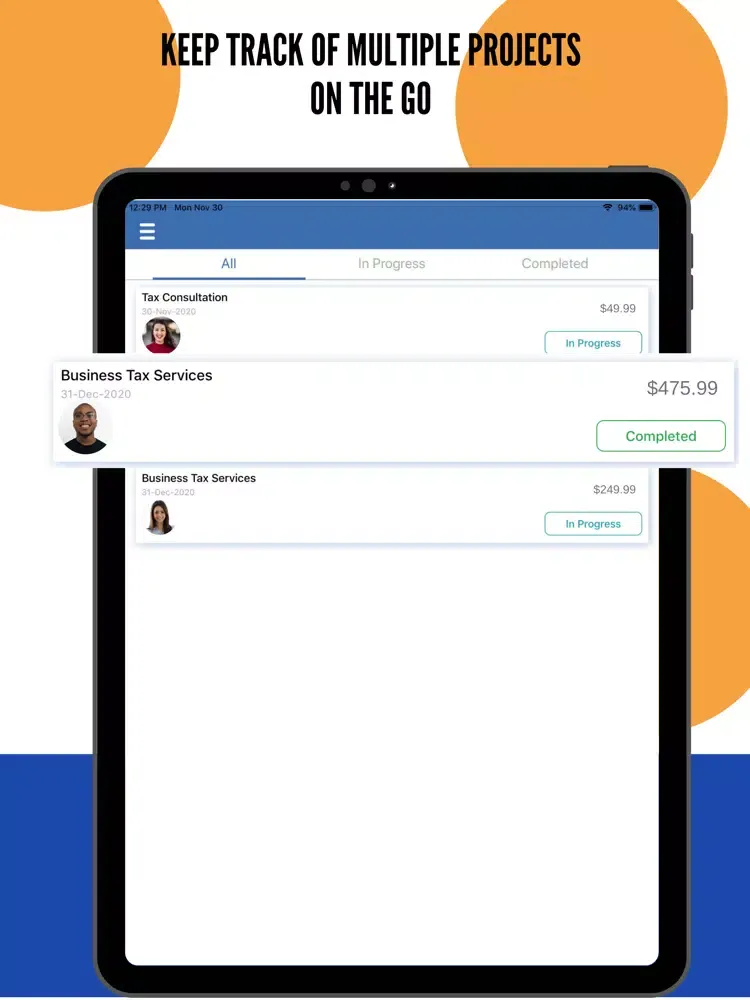 TaxZen - Your 24/7 CPA iPad  Screenshots