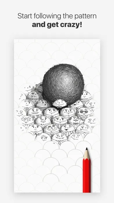 Capturas de tela do Tayasui Doodle Book