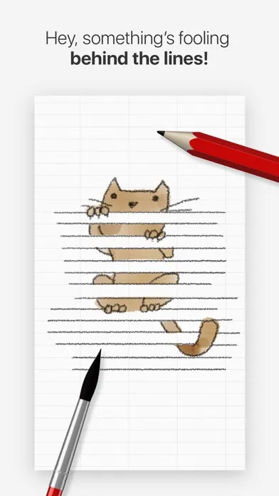 Capturas de tela do Tayasui Doodle Book