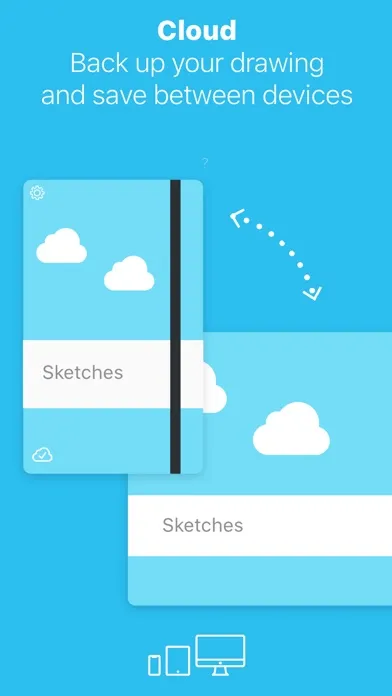 Capturas de pantalla de Tayasui Sketches