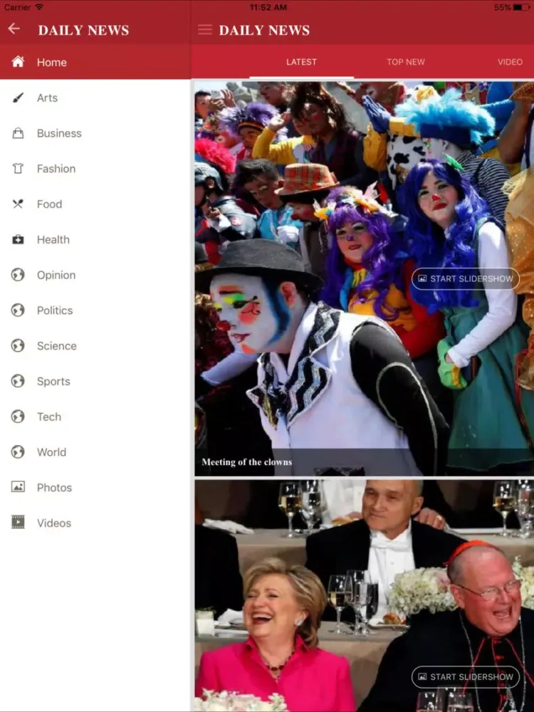 Capturas de pantalla de App for Wordpress News Website - Daily News iPad 