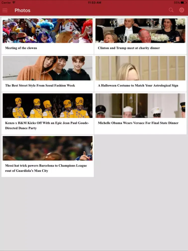 Capturas de pantalla de App for Wordpress News Website - Daily News iPad 