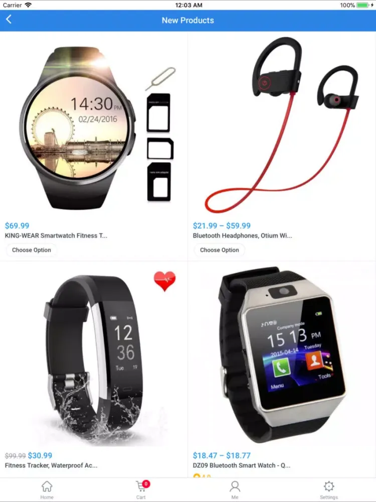 Capturas de pantalla de CStore - Tay Do Technology iPad 