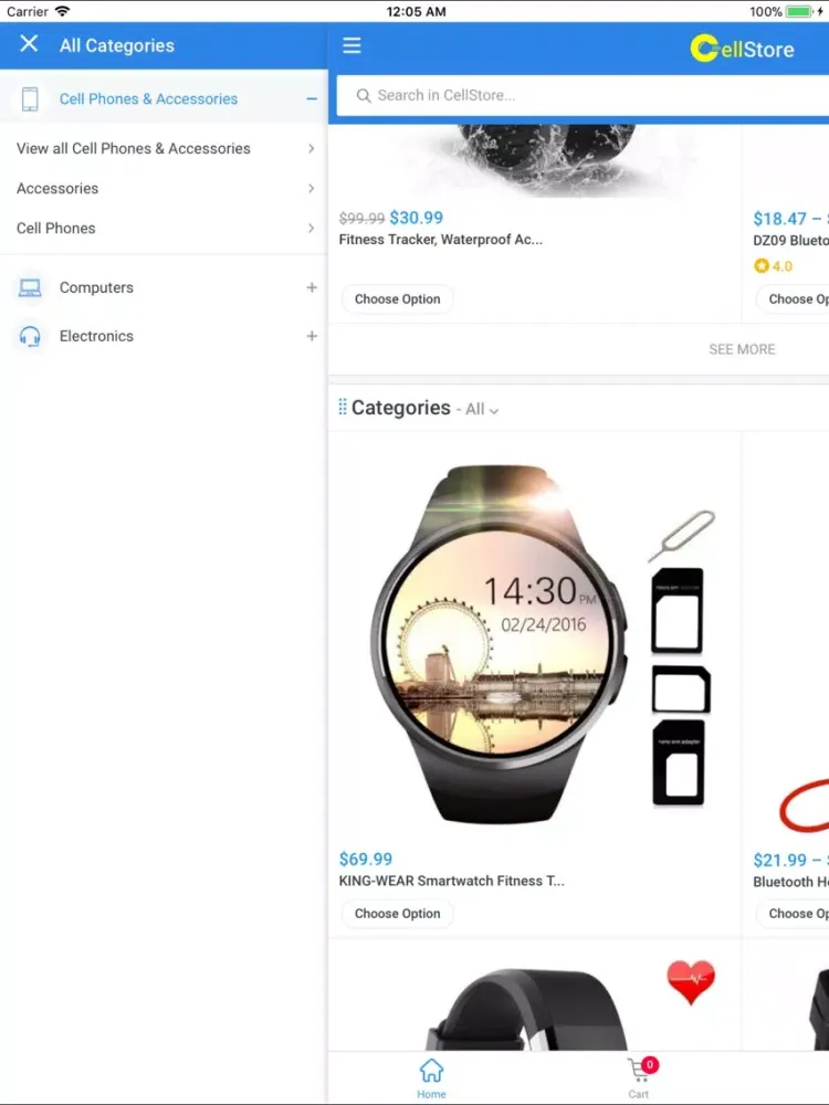 Capturas de pantalla de CStore - Tay Do Technology iPad 
