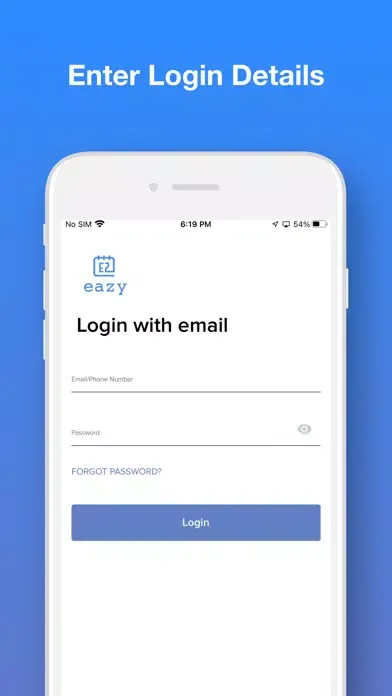 Tangkapan layar Eazy Booking Agent